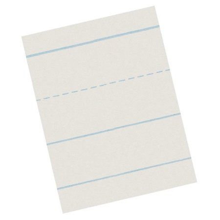 SCHOOL SMART Picture Story Paper, 1 Inch Rule, 1/2 Inch Skip, 18 x 12 Inches, 500 Sheets ARN1805